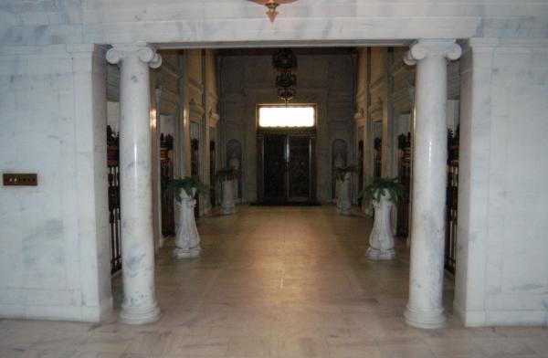 Acacia Park Cemetery and Mausoleum:Entry Hall