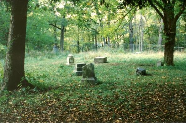 group of monuments: Bachelor's Grove Cemetery