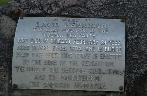 Chicago City Cemetery:David Kennison