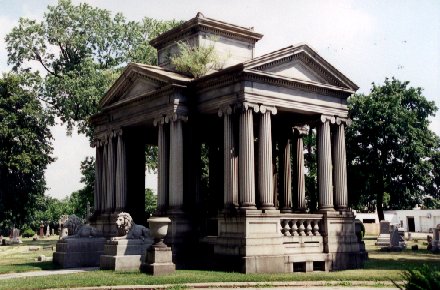 The Big Mausoleum: Forest Home Cemetery