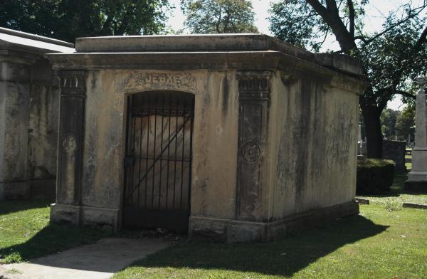 Luebke Mausoleum Forest Home Cemetery