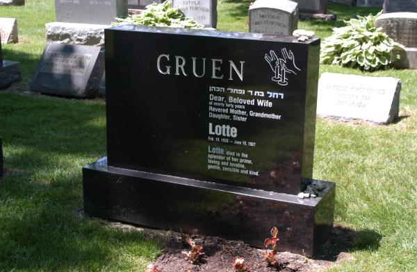 New Light Cemetery:Lotte Gruen