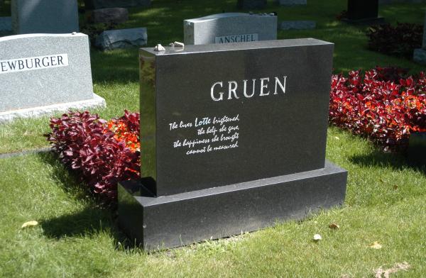 New Light Cemetery:Al and Lotte Gruen