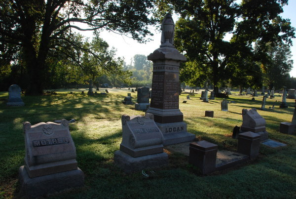 Some Random Cemetery: General John A Logan (Cenotaph)