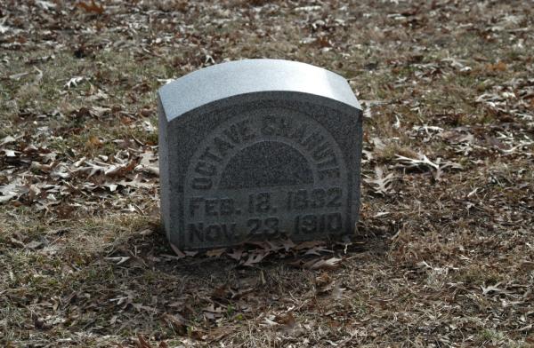Springdale Cemetery, Peoria:Octave Chanute