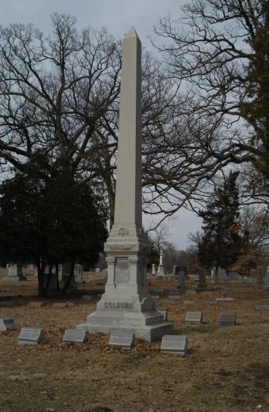 Springdale Cemetery, Peoria:Colburn
