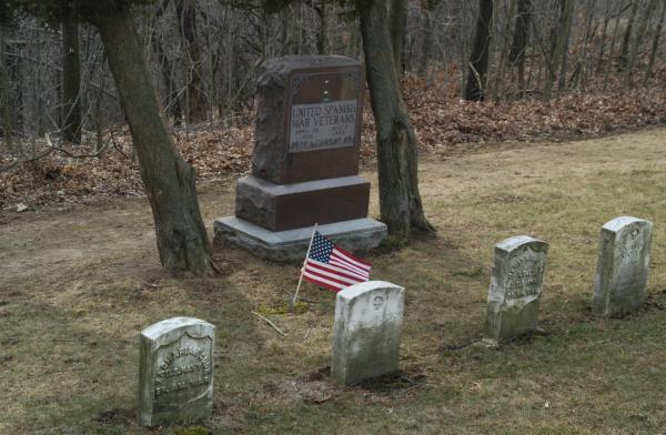 Springdale Cemetery, Peoria:United Spanish War Veterans