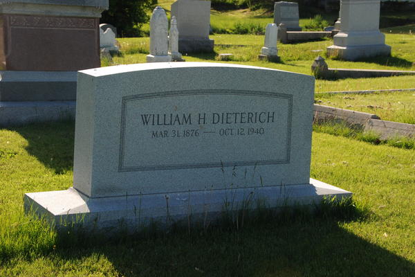 Rushville City Cemetery: William H. Dieterich