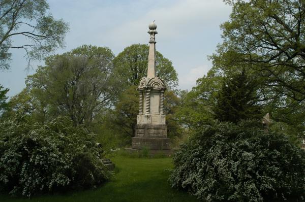 Joliet: Oak Wood Cemetery: Governor Joel Aldrich Matteson
