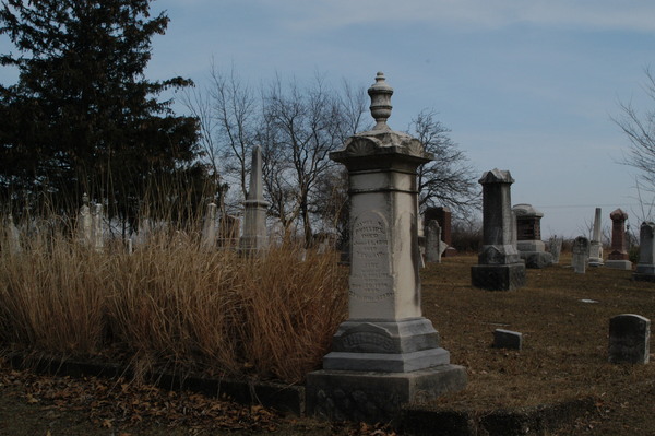 Democratic and Republican Cemeteries of Carlock: James and Jane Phillips