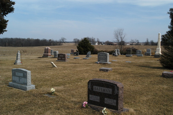 Democratic and Republican Cemeteries of Carlock: Bateman et al