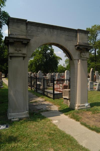 Waldheim Jewish Cemeteries (central div.)