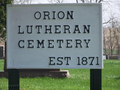 Orion Lutheran Cemetery in Henry County, Illinois