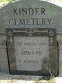Kinder Cemetery in Macoupin County, Illinois