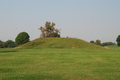 Cahokia Mounds State Park in St. Clair County, Illinois