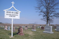 Mennonite Cemetery in Woodford County, Illinois
