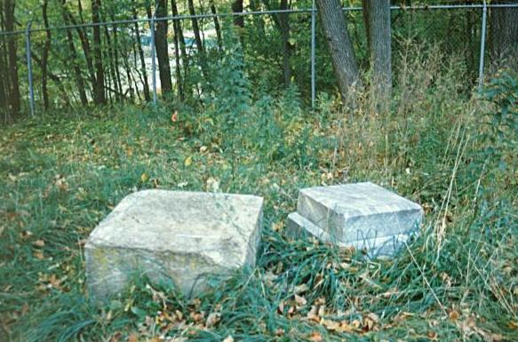 two bases: Bachelor's Grove Cemetery