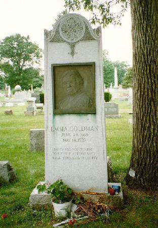 Emma Goldman Forest Home Cemetery