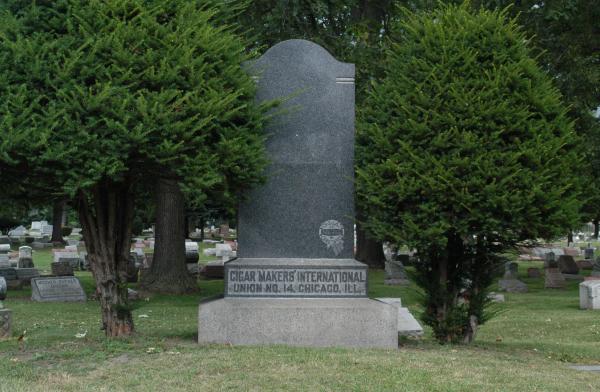 Cigar Makers' International Union No. 14: Forest Home Cemetery