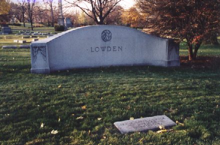 Graceland Cemetery: Governor Frank O Lowden