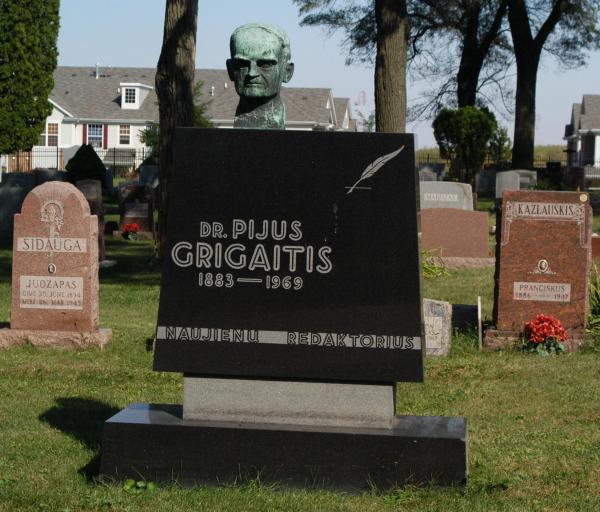 Dr. Pijus Grigaitis: Lithuanian National Cemetery