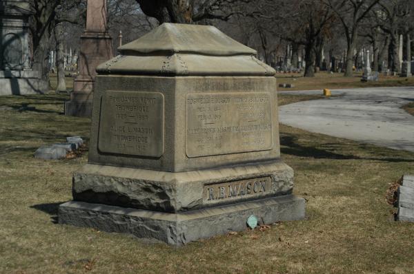 Rosehill Cemetery and Mausoleum: Mayor Roswell Mason