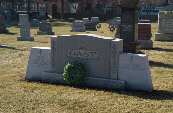 St. Henry Catholic Cemetery:Bert Gast, monument maker