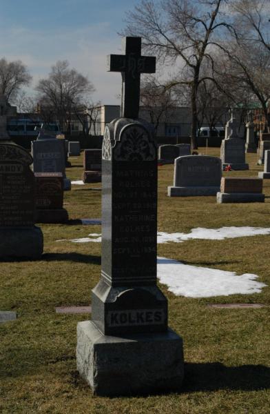 St. Henry Catholic Cemetery:Kolkes