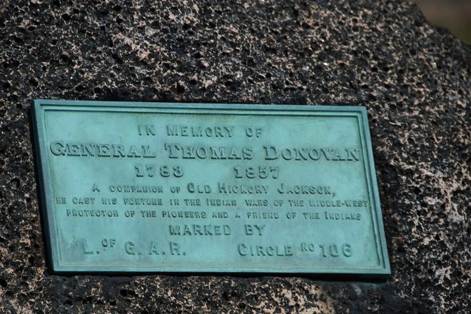 Mound Grove Cemetery: General Thomas Donovan