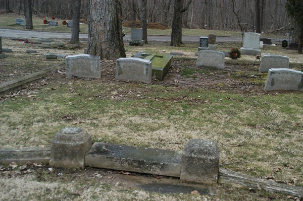 Elkhart Cemetery:coping