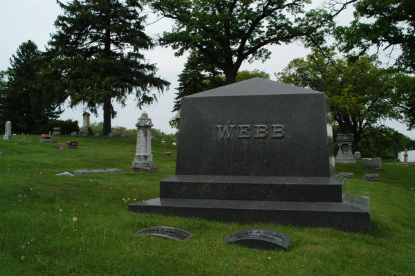 Oakland Cemetery, Woodstock:WEBB.