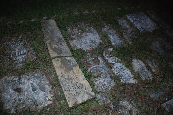 Evangelical St. Marcus Cemetery: monuments laid flat