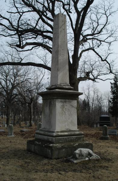 Springdale Cemetery, Peoria:Babcock