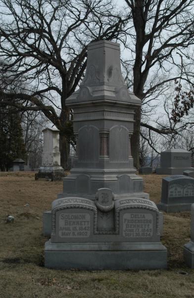 Springdale Cemetery, Peoria:Bennett