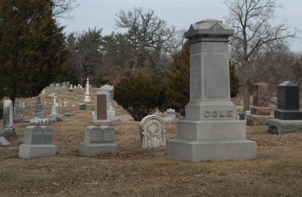 Springdale Cemetery, Peoria:Cole