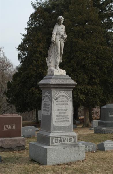 Springdale Cemetery, Peoria:Davis