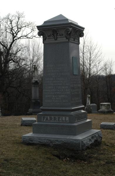 Springdale Cemetery, Peoria:Hiram and Margaret Farrell