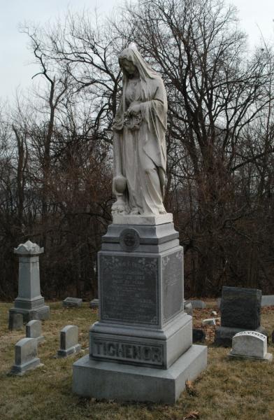 Springdale Cemetery, Peoria:Tichenor