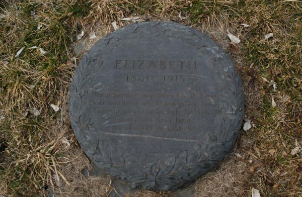 Springdale Cemetery, Peoria:William and Elizabeth