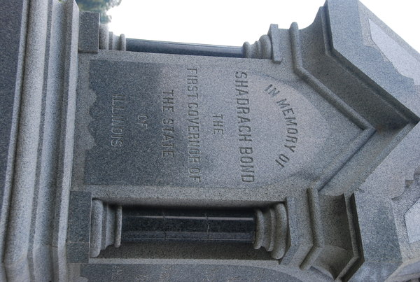 Evergreen Cemetery, Chester: Governor Shadrach Bond