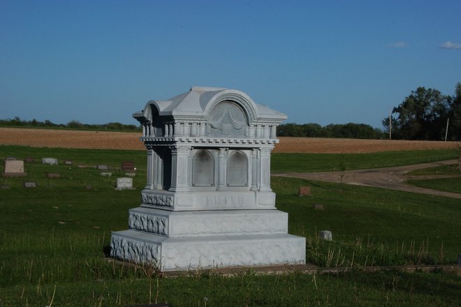 Rushville City Cemetery: Miller