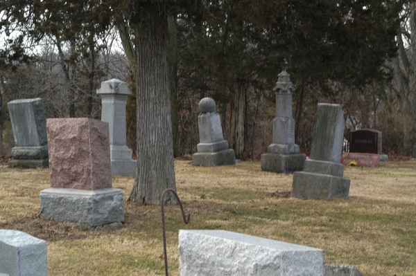 Democratic and Republican Cemeteries of Carlock: Upright