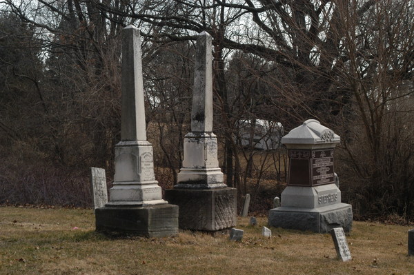 Democratic and Republican Cemeteries of Carlock: Two Shafts