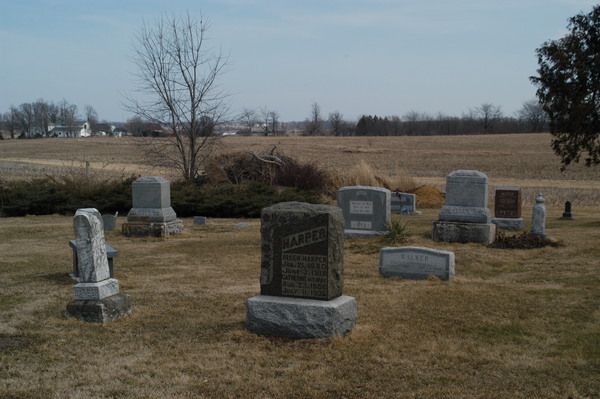 Democratic and Republican Cemeteries of Carlock: Harper