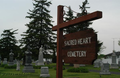 Sacred Heart Cemetery in McHenry County, Illinois