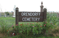 Orendorff Cemetery in Tazewell County, Illinois